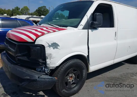 2007 Chevrolet Express Work Van из США, поврежденный, VIN 1GCFG15X871136835